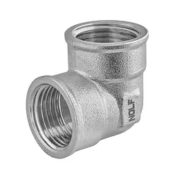 Кутник Nolf Nfc.L06FF-N-1/2'' FF нікельований NF3102 - мініатюра 3