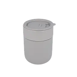 Кавові чашки з кришками Cute Travel Mugs з захисним силіконовим чохлом Olive 295 мл - мініатюра 8