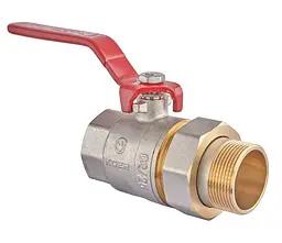 Кран з американкою Koer 1-1/4" ручка Важіль KR.229 KR0150