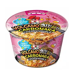 Локшина швидкого приготування зі смаком карбонари в стакані Paldo Volcano Carbonara 105 г