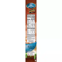 Хлопья Kellogg's Rice Krispies Shocking Orange Cold Breakfast Cereal 340g - миниатюра 5