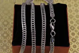 Цепь Xuping Jewelry кобра 60 см 6 мм серебристая