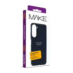 Чохол MAKE Xiaomi Redmi A7 Pro Silicone Black - мініатюра 2