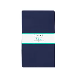 Набір євро простирадло 220х240 DARK BLUE / ZIGZAG COSAS (4822052057384) - мініатюра 4