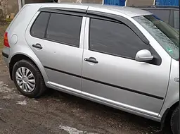 Дефлектори вікон ветровики Volkswagen Golf IV 1997-2002 По Двері Скотч 3M SunPlex (SP-S-107) - мініатюра 2