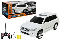 Машинка на радіокеруванні позашляховик Lexus LX570 акумуляторна Powermotors PM2406, коробка р.26,5x14x10,5см