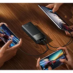Павербанк Baseus Star-Lord Digital Display 30000 mAh 22.5W Black (PPXJ080101) - мініатюра 7