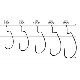 Гачок Decoy Worm21 Digging Hook 1/0 (7 шт/уп) - мініатюра 2