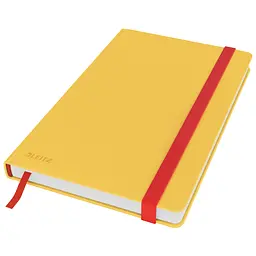 Блокнот А5 80 л Leitz Cosy тверда обкладинка на гумці жовтий (4454-00-19)