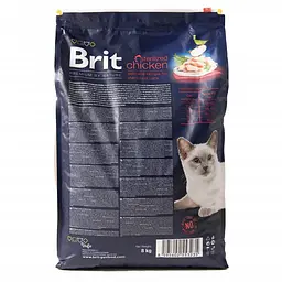 Сухий корм Brit Premium Cat by Nature Sterilised для стерилізованих кішок, з куркою, 8 кг - мініатюра 10