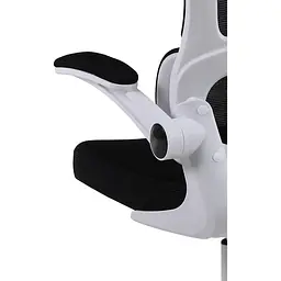 Офісне крісло GT Racer B-5880 White/Black [125609] - мініатюра 7