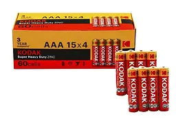 Батарейка Kodak Super Heavy Duty AAA/R3 60шт/уп (KDK-R03) - мініатюра 8
