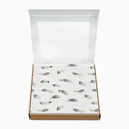 Пелюшки фланелеві Cosas Feathers 80х100 см, білі - мініатюра 2