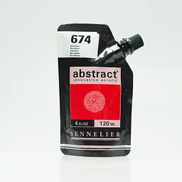 Акрилова фарба Sennelier Abstract, 500 мл, Вермільйон (Vermilion)