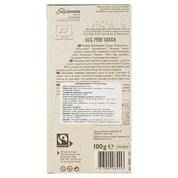 Шоколад Munz чорний органік 85% 100 г (873298) - мініатюра 2