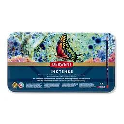 Чорнильні олівці Inktense 36 кольорів Derwent