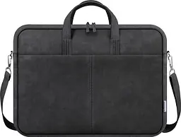 Сумка для ноутбука 15.6'' Defender PU кожа, карман, черный
