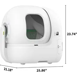 Смарт-лоток Petkit Purobot Max Pro With Cam Self-Clean (P9904) - мініатюра 8