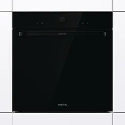 Духова шафа електрична Gorenje 77 л A пара дисплей макс.темпер.-300 чорний - мініатюра 2