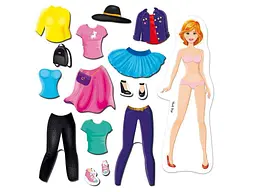 Гра розвиваюча VLADI TOYS "Everyday look" магнітна VT3204-31 - мініатюра 2
