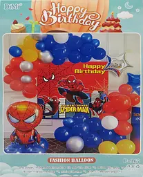 Фотозона Happy Birthday Людина-Павук (В асортименті)