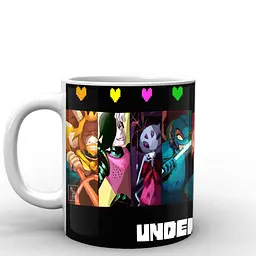 Кухоль GeekLand Undertale Андертейл постер UT.02.009 330 мл білий - мініатюра 2