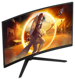 Монiтор 31.5" AOC CQ32G4VE Black - мініатюра 3