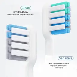 Насадки для зубної щітки Dr.Bei EB-N0202 Cleaning 2 pieces NUN4034RT - мініатюра 8