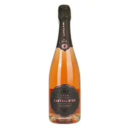 Вино ігристе Castell d’Or Cava Brut Rose рожеве брют 0.75 л