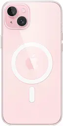 Оригінальний прозорий чохол для iPhone 15 Plus Apple Clear Case with MagSafe (MT213ZM/A) протиударний - мініатюра 2