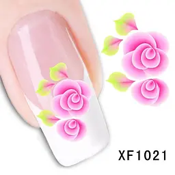 Наклейки для ногтей XF1021