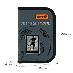 Пенал без наповнення Kite Goal (K26-621-2) - мініатюра 6
