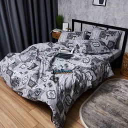 Підковдра Moon&Star Бязь Gold Люкс Vintage Keys King Size 220x240 см - мініатюра 2