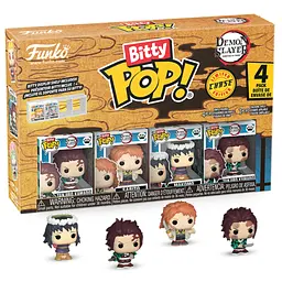 Фігурка Funko Pop набір Bitty POP! серії Вбивця демонів (4 фігурки в ас.) (86954) - мініатюра 4