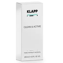 Тонік для обличчя Klapp Clean & Active Tonic без Alcohol, 250 мл - мініатюра 2