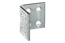 Кутник меблевий Apro 30 x 30 x 30 x 2мм (в упаковці 50 шт.) - мініатюра 2