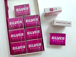 Леза змінні для педикюрного станка QPI Professional Silver 10 шт.