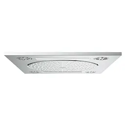 Верхній душ із 3 режимами Grohe Rainshower F-Series 15" 27939001, Хром - мініатюра 2