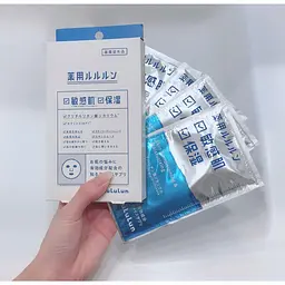 LULULUN Medicated Moisturizing Skin Conditioning Mask зволожуюча лікувальна маска для чутливої шкіри обличчя, 1 шт х 4 уп - мініатюра 5