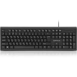 Клавіатура REAL-EL RK-507 USB Black (EL123100050)