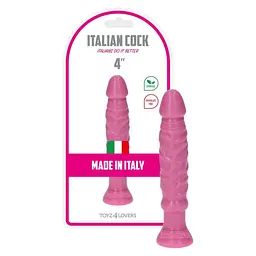 Фалоімітатор Toyz4lovers Italian Cock 4", 10.5 см (рожевий) - мініатюра 5