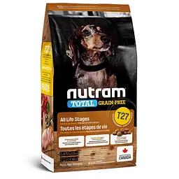 Сухий корм холістик Nutram Total GF Mini Turkey, Chiken&Duck 20 кг з куркою та качкою для дрібних порід