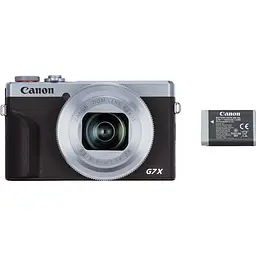 Фотоапарат Canon PowerShot G7 X Mark III Battery kit Silver (3638C016) [177437]