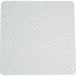 Килимок для душу квадратиний Eco Fabric Лоза 50х50 см білий (5050-002)