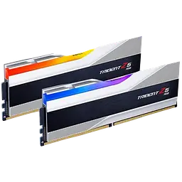 Оперативна пам'ять G.Skill 32GB (2x16GB) DDR5 6800MHz Trident Z5 RGB Silver (F5-6800J3445G16GX2-TZ5RS)