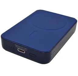 Бездротовий повербанк Remax RPP-65 10000mah 20W MagSafe Magnetic Wireless Power Bank Blue - мініатюра 3