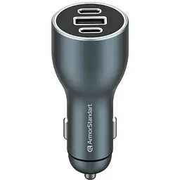 Зарядний пристрій Armorstandart Resolute Power ASPP-21 120W 2xUSB-C, 1xUSB-A (ARM70026)