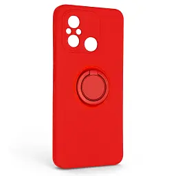Чохол ArmorStandart Icon Ring для Xiaomi Redmi 12C Red