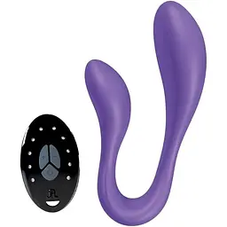 Вібратор для пар Adrien Lastic Couple Secrets II з пультом LRS два двигуна універсальний