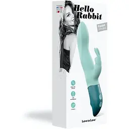 Вібратор-кролик Love To Love Hello Rabbit MenThe - мініатюра 3